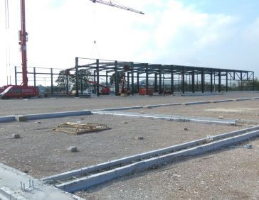 plaatsing staalconstructie nieuwbouw Spinder