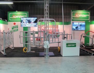 Spinder was aanwezig op de Agridagen in 2016