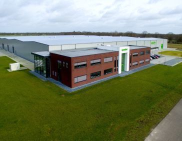 Gebouw Spinder Dairy Housing Concepts in Drachten