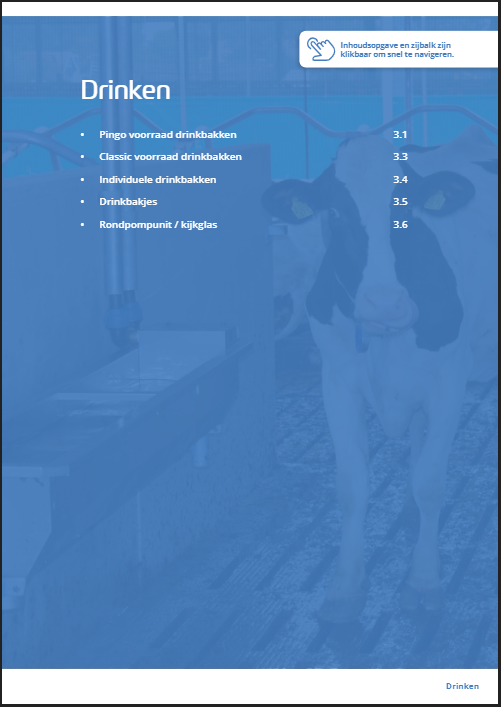 Productcatalogus Drinken