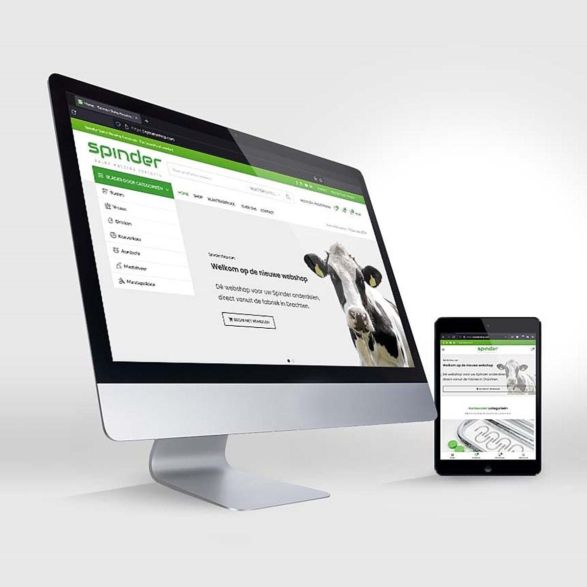 Spinder webshop